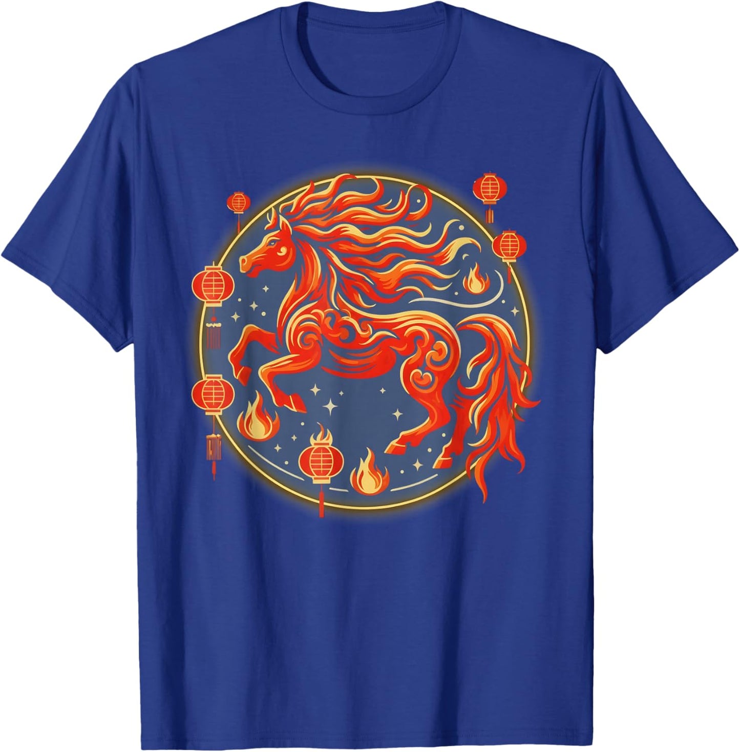 Chinese New Year 2026 Year of The Horse T-Shirt - T-Shirt | Royal
