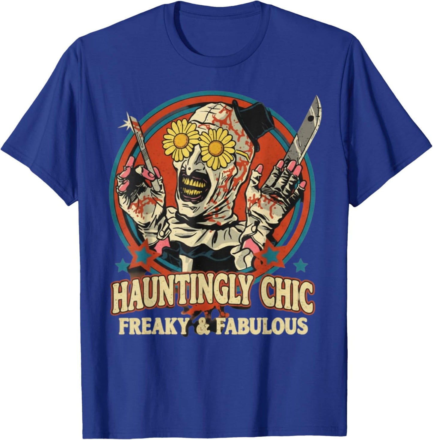 Hauntingly Chic Freaky Spooky Glam Halloween Fabulous Vibes T-Shirt - T-Shirt | Royal