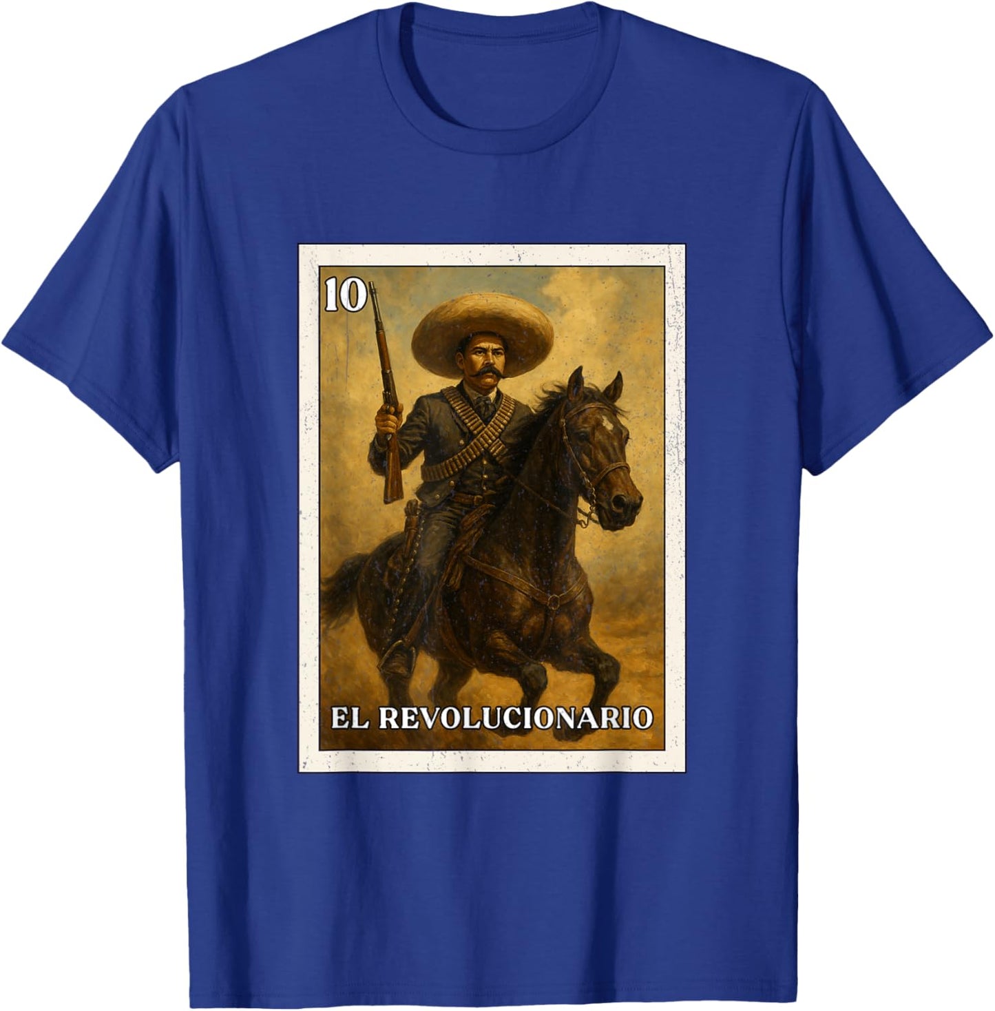 EL REVOLUCIONARIO. Emiliano Zapata T-Shirt - T-Shirt | Royal