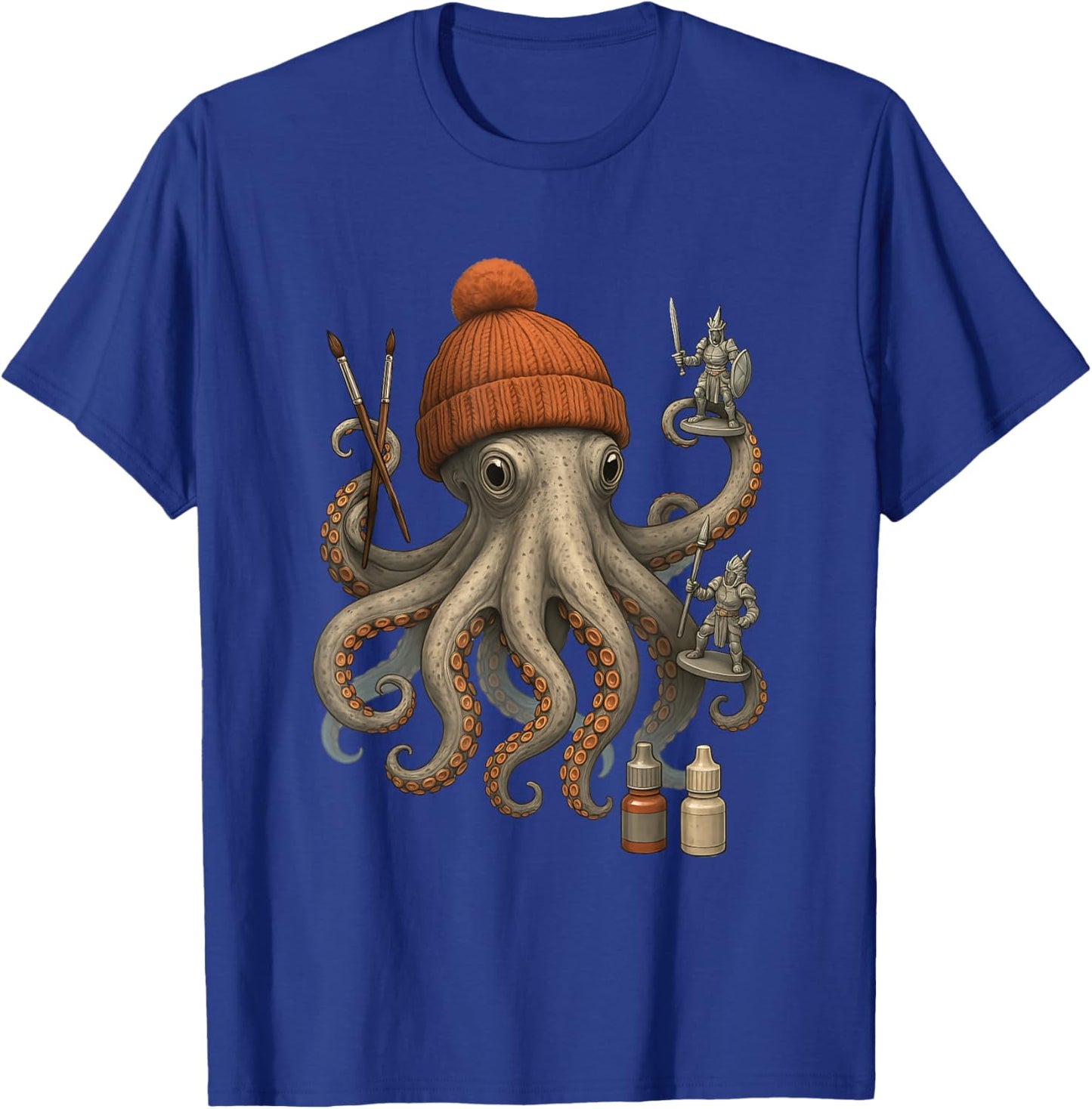 Miniature Figure Painting Funny Painting Miniature T-Shirt - T-Shirt | Royal