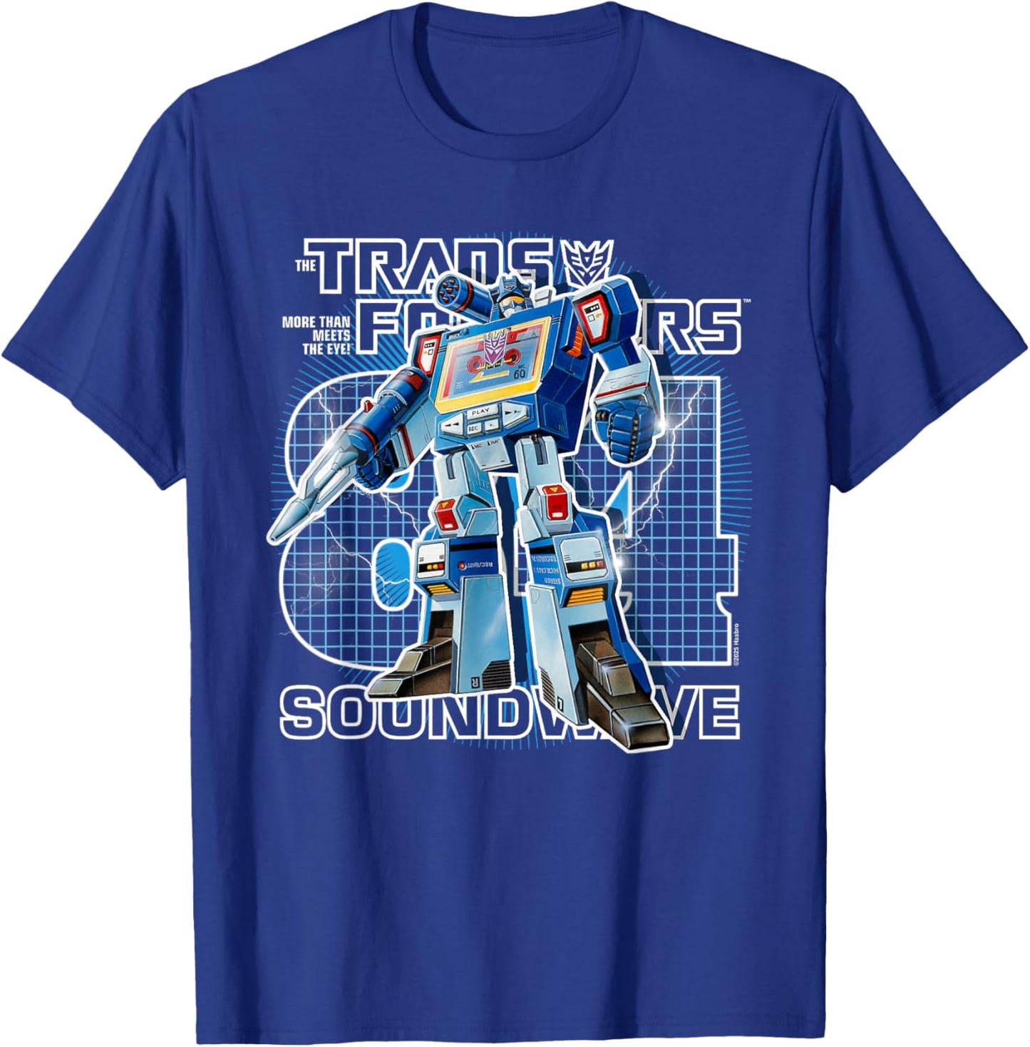Transformers Retro Decepticon Soundwave 1984 T-Shirt - T-Shirt | Royal