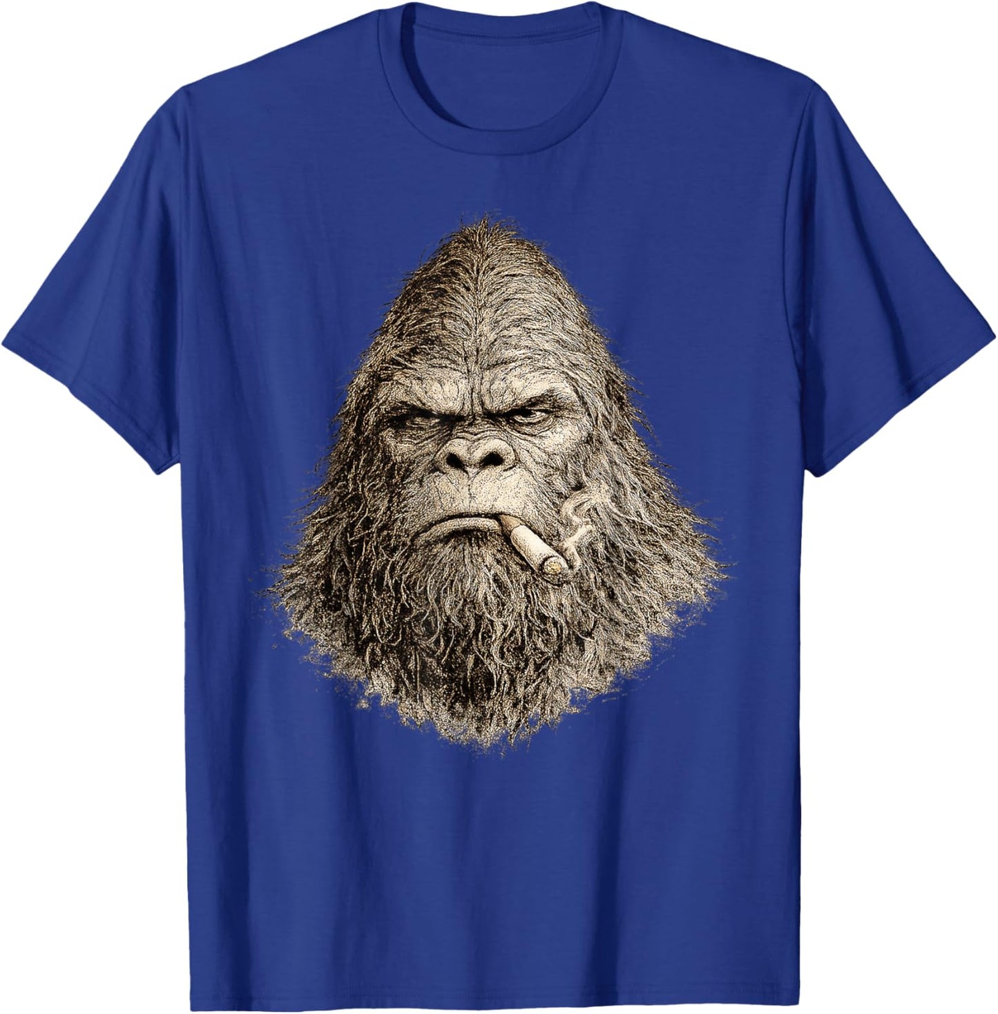 Vintage Bigfoot Street Y2K Style Meme Funny Gifts Men Women T-Shirt - T-Shirt | Royal