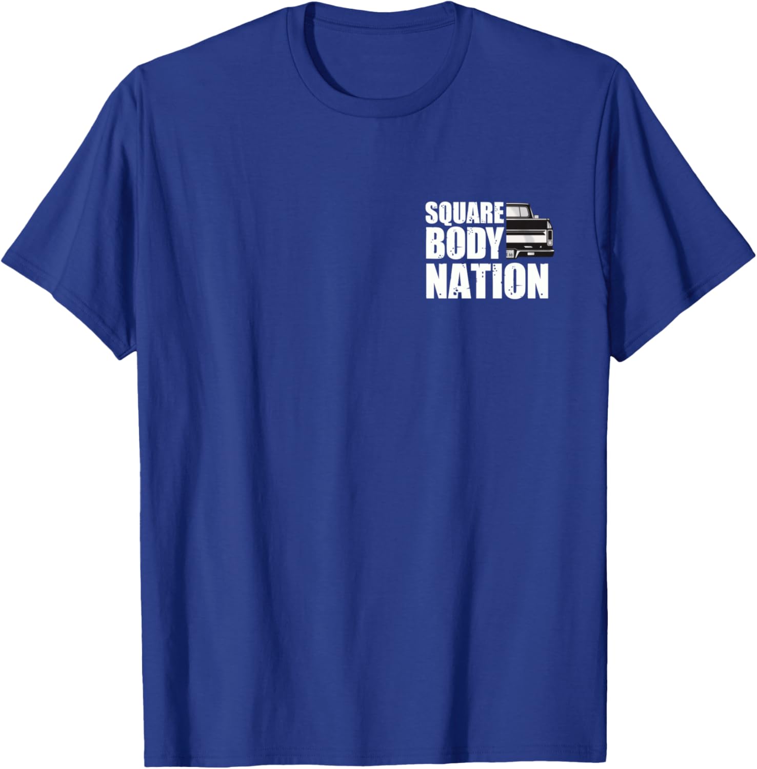 American Squarebody Life Pick Up Truck Men Square Body T-Shirt - T-Shirt | Royal