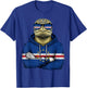 Cape Verde Flag Cabo Verde Cape Verdean Roots T-Shirt - T-Shirt | Royal