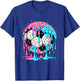 Dripping Soccer Ball Ice Cream Drip Sprinkles for Kids T-Shirt - T-Shirt | Royal