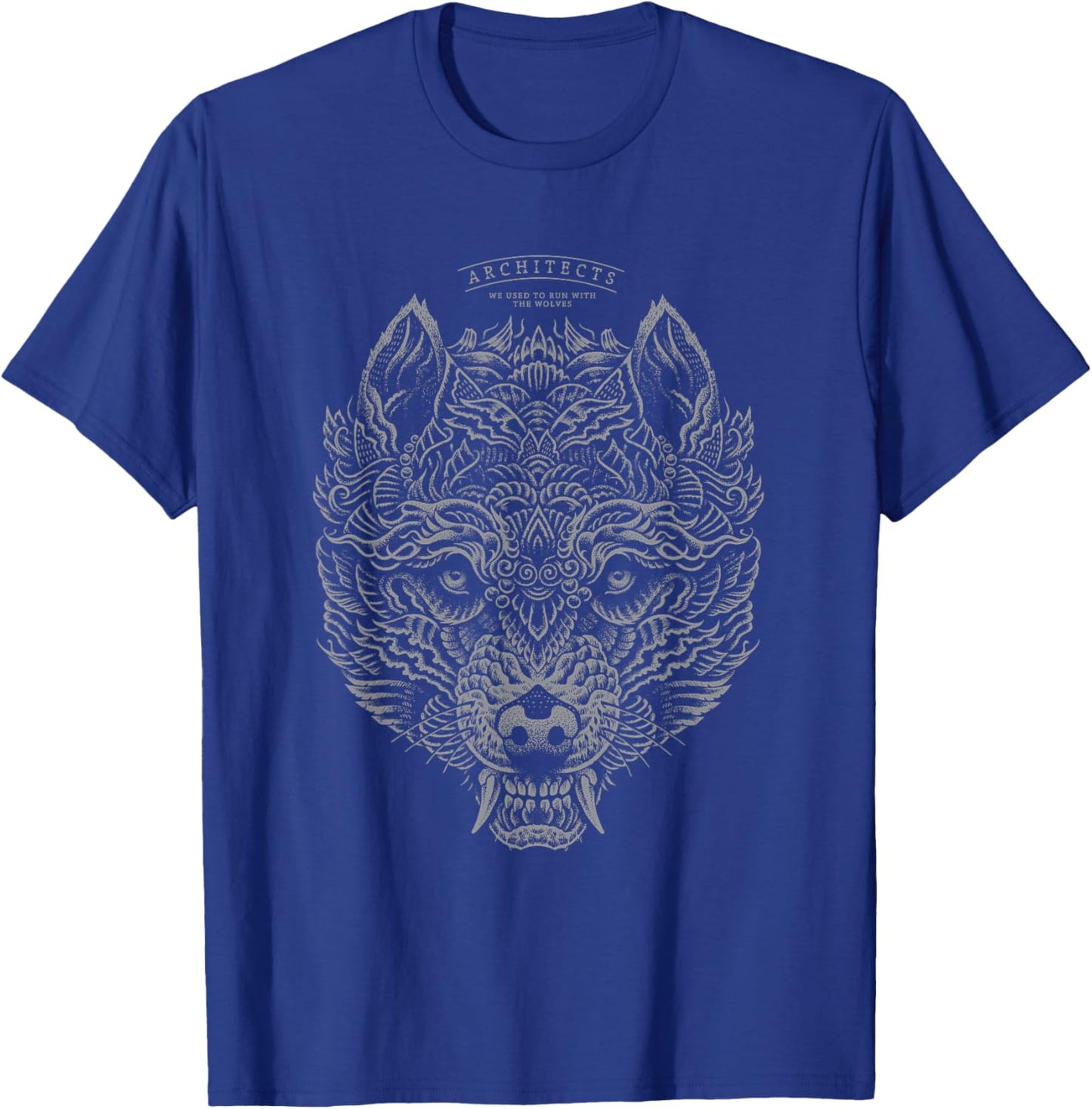 Architects - Epitaph Official Merchandise - Wolf Head T-Shirt - T-Shirt | Royal
