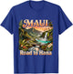 Maui Road to Hana Scenic Hawaii Travel Quote T-Shirt - T-Shirt | Royal