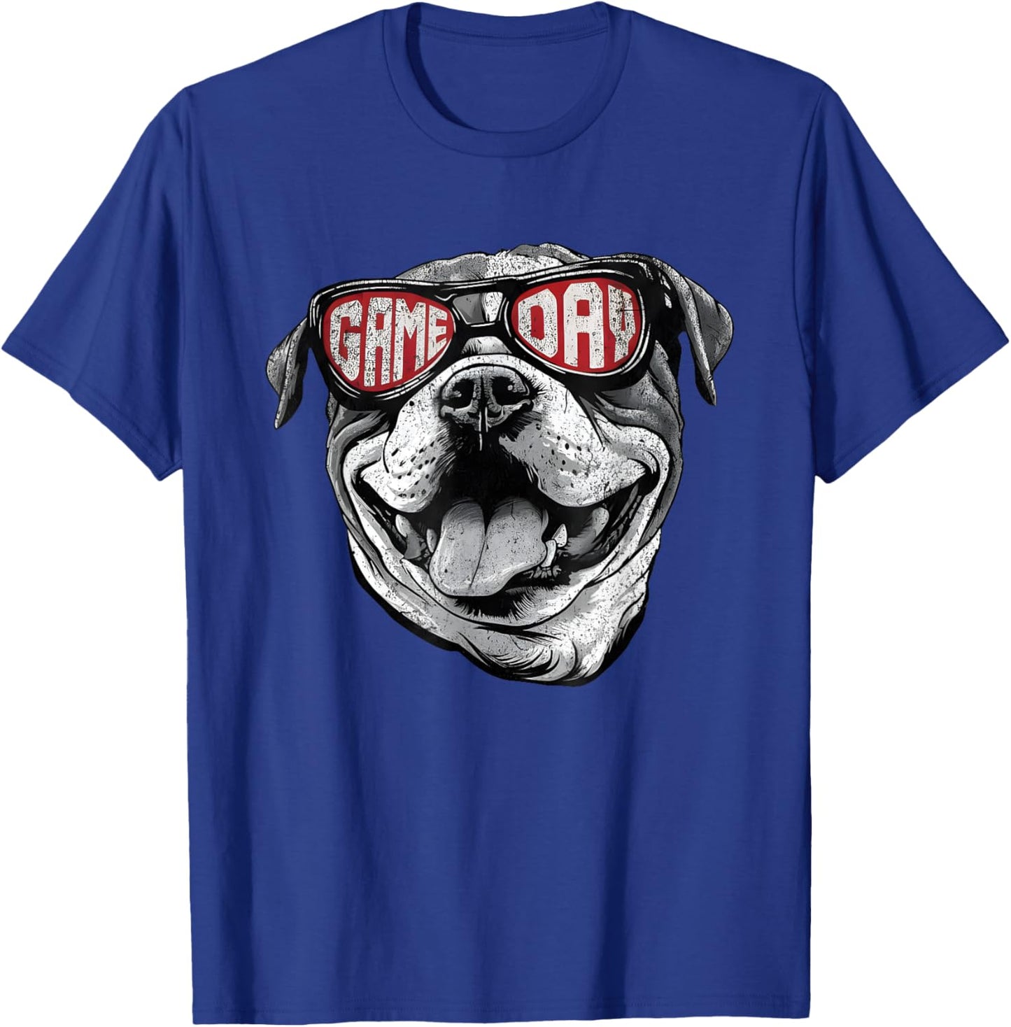 Kids GA Georgia Dog Sport Lovers T-Shirt - T-Shirt | Royal