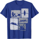 Rowing Collage Rower Men Kids Coach Youth Boys T-Shirt - T-Shirt | Royal
