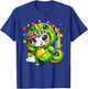 Unicorn Dinosaur Costume Cosplay Colourful Rainbow Boy Girl T-Shirt - T-Shirt | Royal