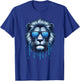 Graphic Lion with Sunglasses Dripping Men Women Kids T-Shirt - T-Shirt | Royal