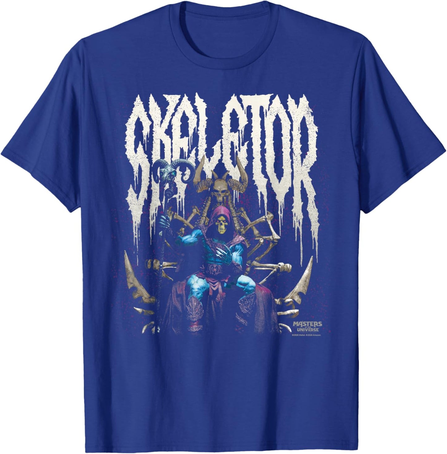 Masters of The Universe: Metal Skeletor Throne T-Shirt - T-Shirt | Royal
