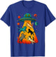 Alien Abduction Cats UFO Flying Saucer Space Girls Kid T-Shirt - T-Shirt | Royal
