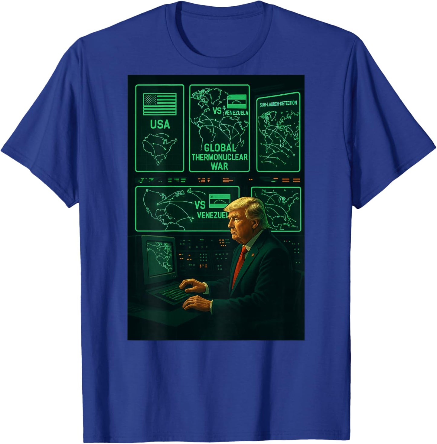 Operation Southern Spear Military Tactical Patriotic T-Shirt - T-Shirt | Royal