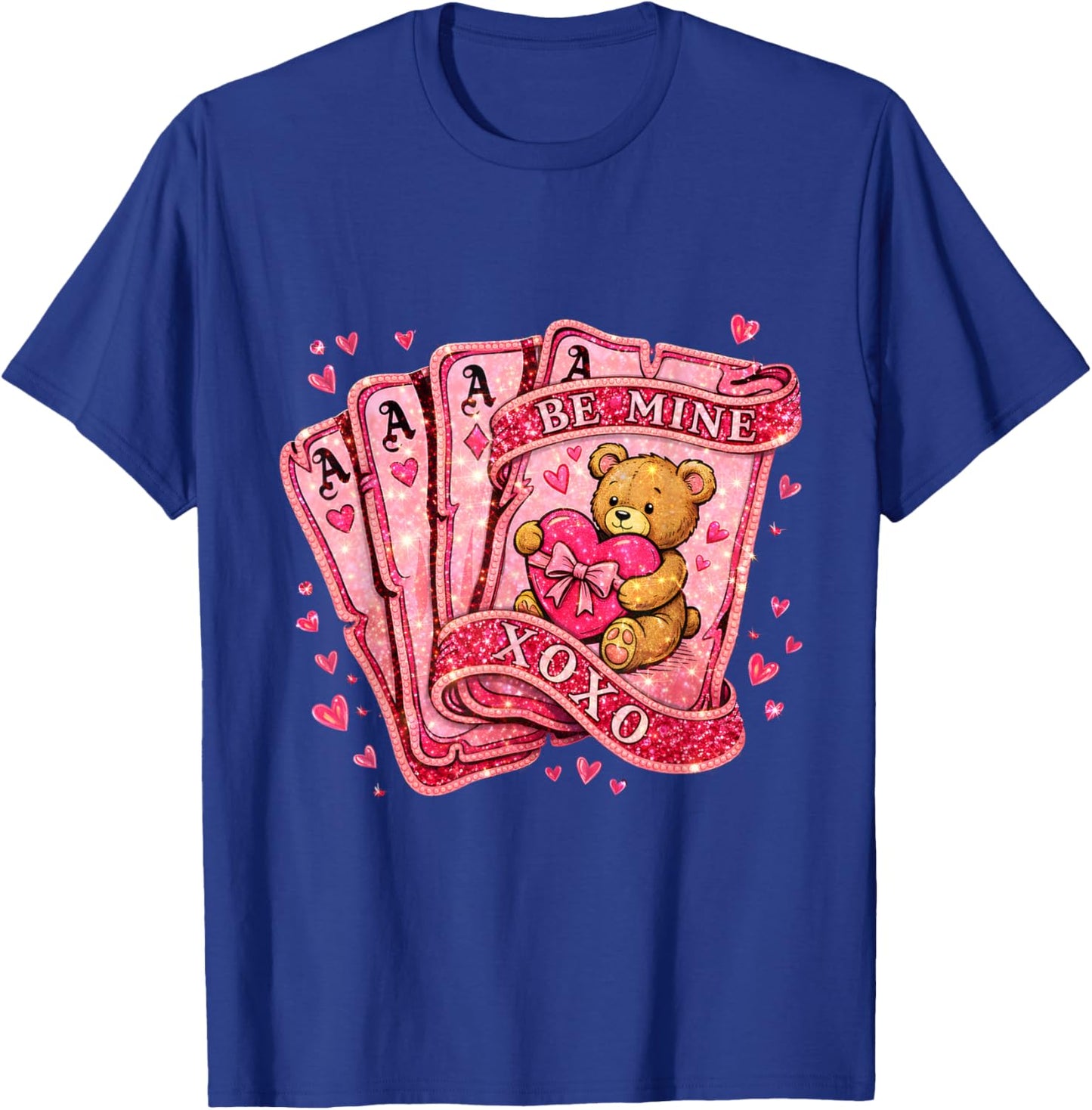Valentine Coquette Couple Love Cute T-Shirt - T-Shirt | Royal