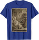Vintage Sepia Cat Tattoo Artist – Funny Victorian Style T-Shirt - T-Shirt | Royal