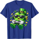 Video Game Shamrock St Patricks Day Gamer Boys Kids Gaming T-Shirt - T-Shirt | Royal