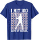 100 Days of School Boys Kids 100th Day Balls for Baseball T-Shirt - T-Shirt | Royal