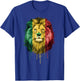 Senegal Roots Lion Senegalese Flag T-Shirt - T-Shirt | Royal