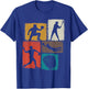 Softball Player Collage Men Kids Coach Youth Boys T-Shirt - T-Shirt | Royal