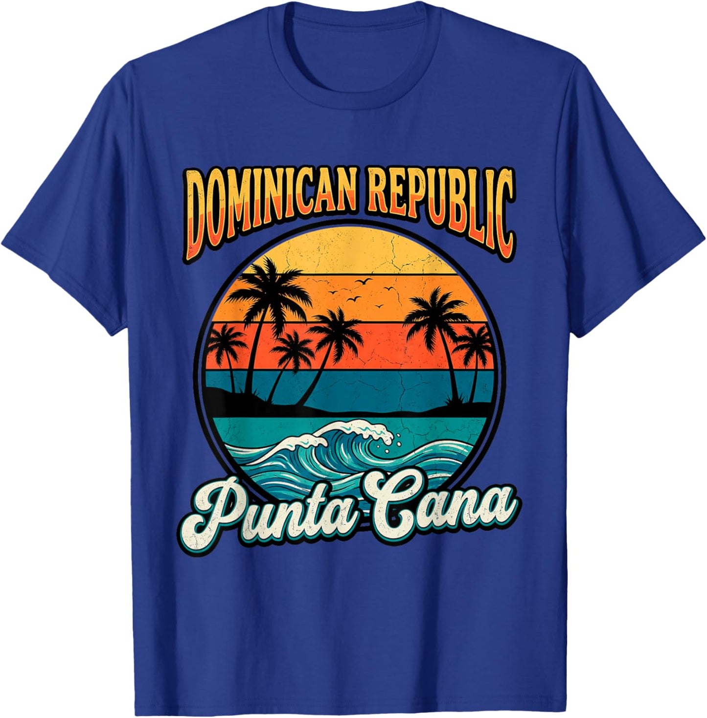Punta Cana Dominican Republic Sunset Beach Souvenir T-Shirt - T-Shirt | Royal