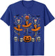 Girls Halloween Ballet Skeleton Pumpkin Girls Skeleton Women T-Shirt - T-Shirt | Royal