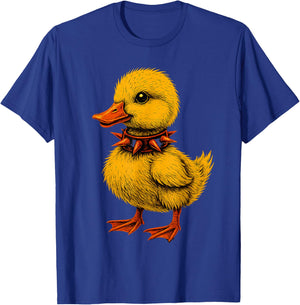 Rocker Duck Punk Rock and Roll Music Toddler Kids Boys T-Shirt - T-Shirt | Royal
