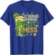 St Patrick’s Favorite Hot Mess Green Beer Drinking Day T-Shirt - T-Shirt | Royal