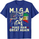 MIGA Make Iran Great Again Vintage T-Shirt - T-Shirt | Royal