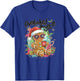 Retro Funny Sunglasses Over Baked and Over It Gingerbread T-Shirt - T-Shirt | Royal