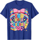 100th Day of School 100 Days Teacher Coquette Bow T-Shirt - T-Shirt | Royal