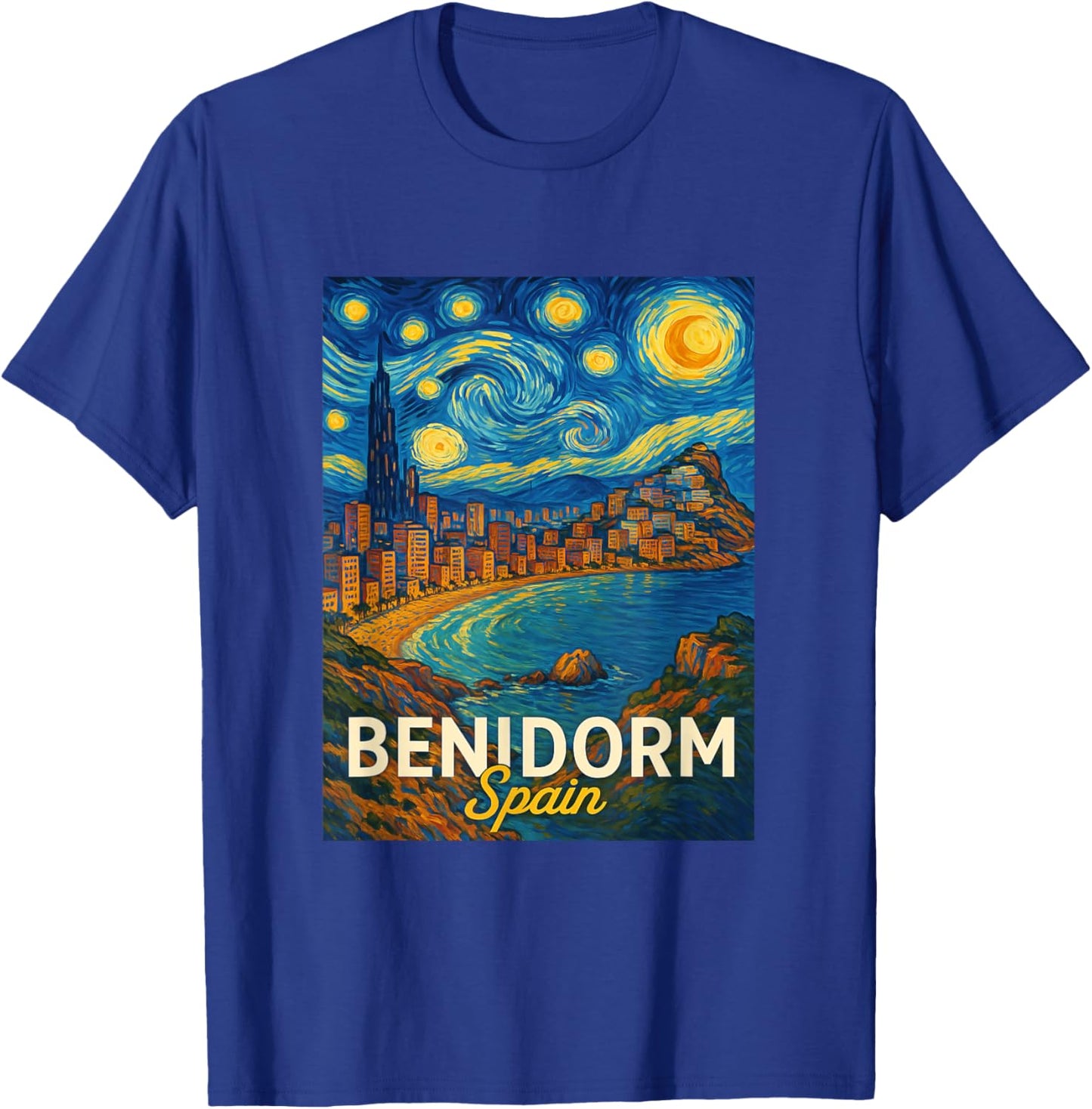 Benidorm Spain T-Shirt - T-Shirt | Royal
