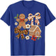 Christmas Gingerbread House Coquette Bow Xmas Girls Women T-Shirt - T-Shirt | Royal