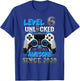 Level 6 Unlocked Awesome Since 2020 6th Birthday Gaming T-Shirt - T-Shirt | Royal