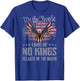 No Kings Shirt America Vintage Flag No Kings Day T-Shirt - T-Shirt | Royal