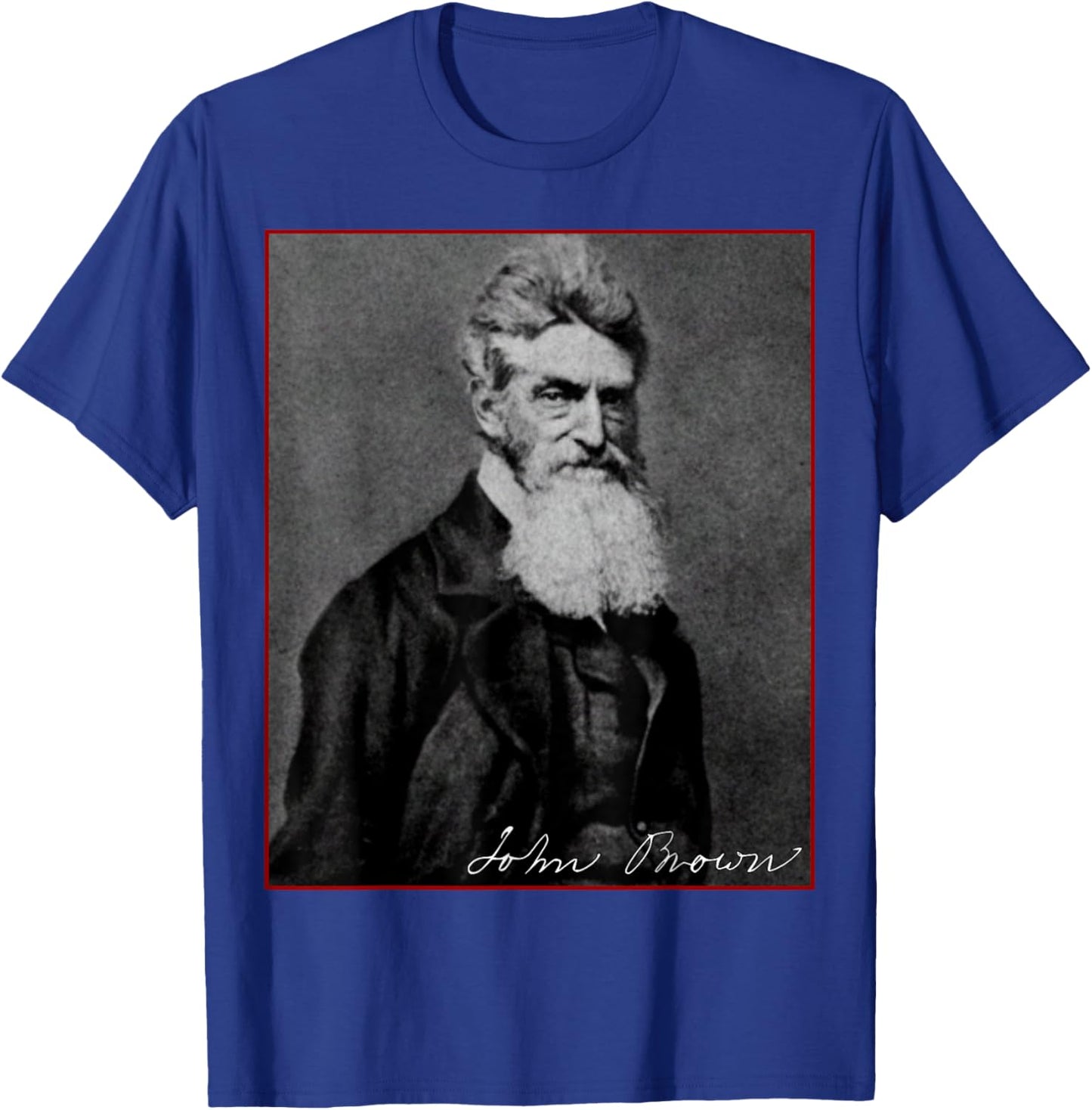 John Brown Abolitionist American History Protest No Kings T-Shirt - T-Shirt | Royal