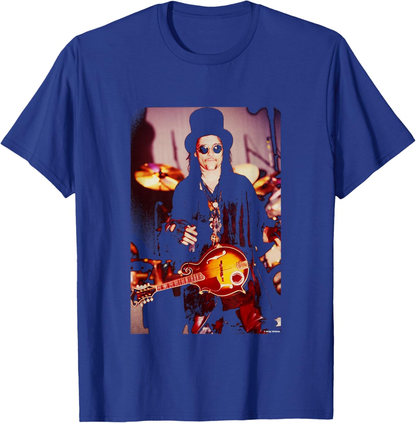 Ministry Metal Band Al Jourgensen by Andy Willsher T-Shirt - T-Shirt | Royal