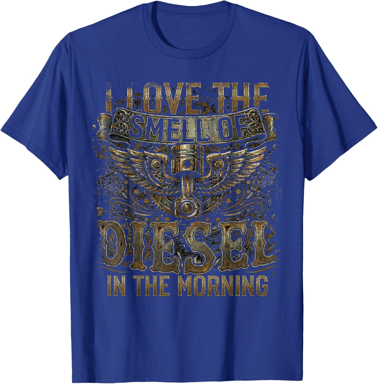 Semi Truck Driver Trucking T-Shirt - T-Shirt | Royal