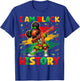 I Am Black History Month Dabbing Girl African Kid Toddler T-Shirt - T-Shirt | Royal