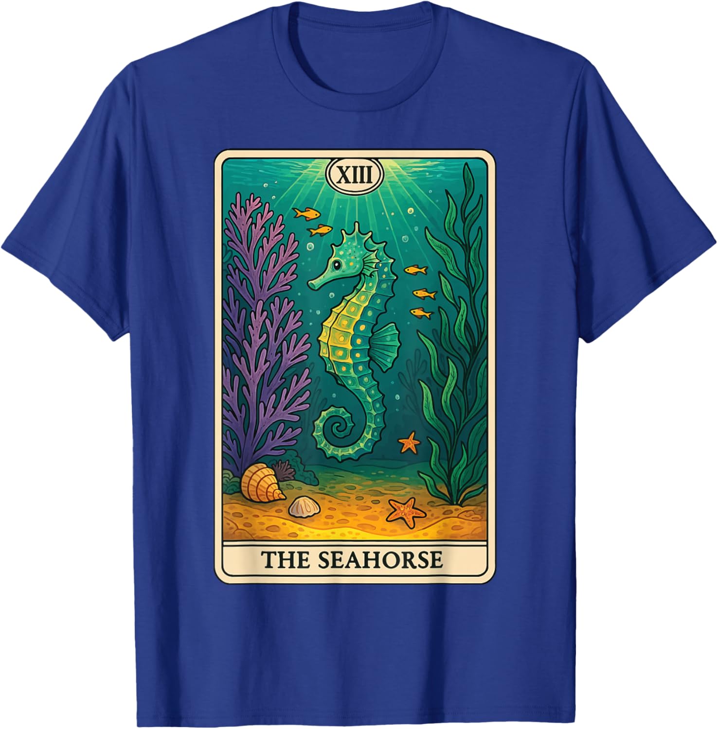 The Seahorse Tarot Card T-Shirt - T-Shirt | Royal