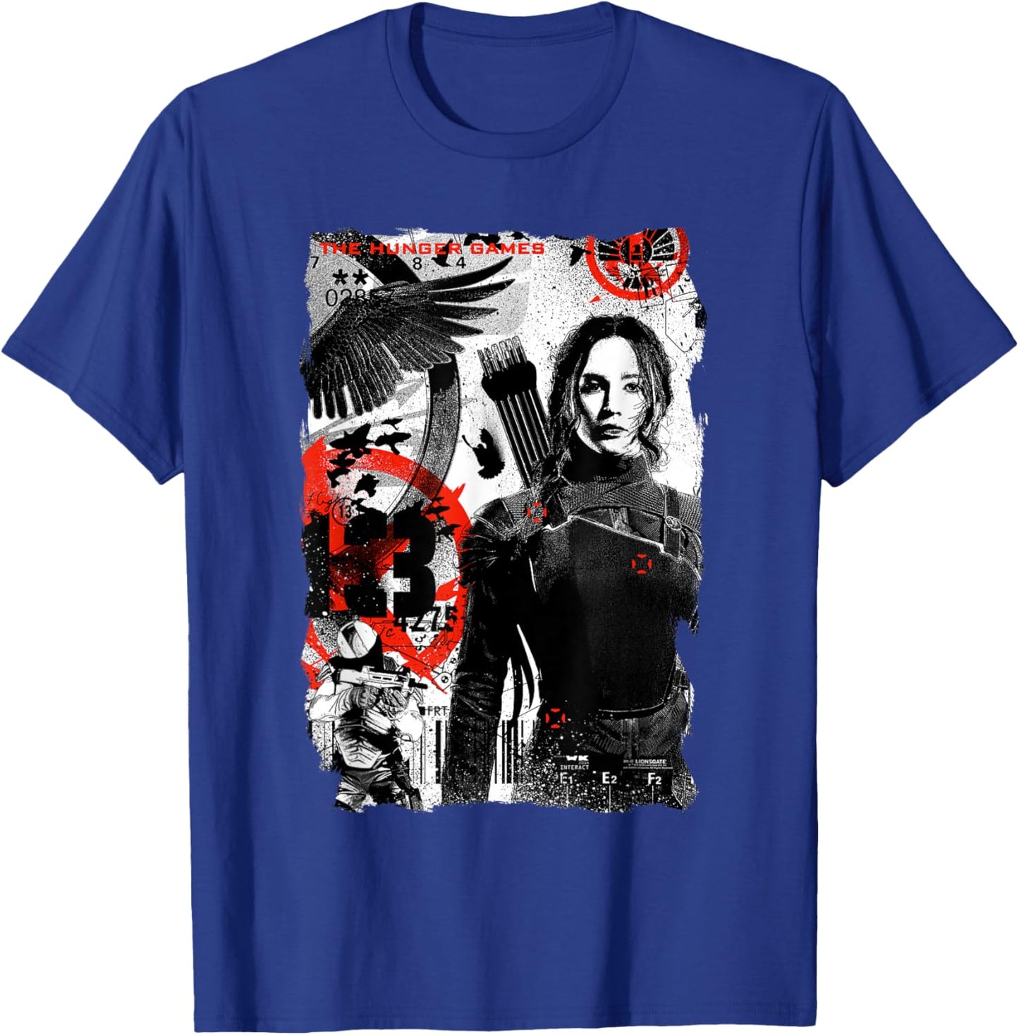 The World of The Hunger Games Katniss Everdeen T-Shirt - T-Shirt | Royal