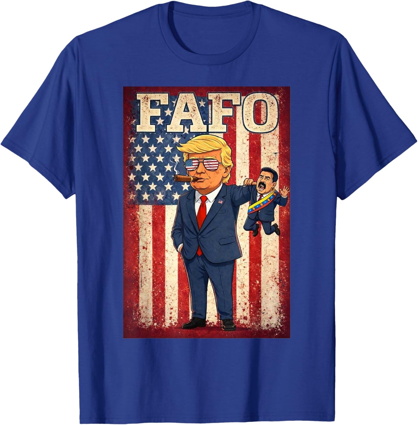 Funny Fafo Trump Fafo American USA Women T-Shirt - T-Shirt | Royal