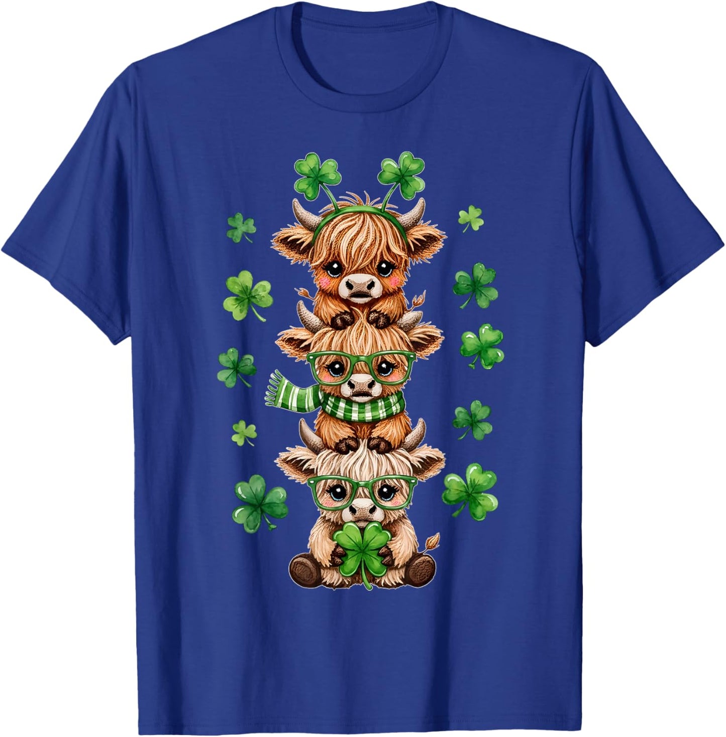 Lucky Cow T-Shirt - T-Shirt | Royal