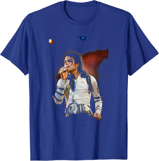 Michael Jackson Sings Live Bad Tour 1988 T-Shirt - T-Shirt | Royal