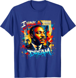 African American Dream Like a King Black History Month T-Shirt - T-Shirt | Royal