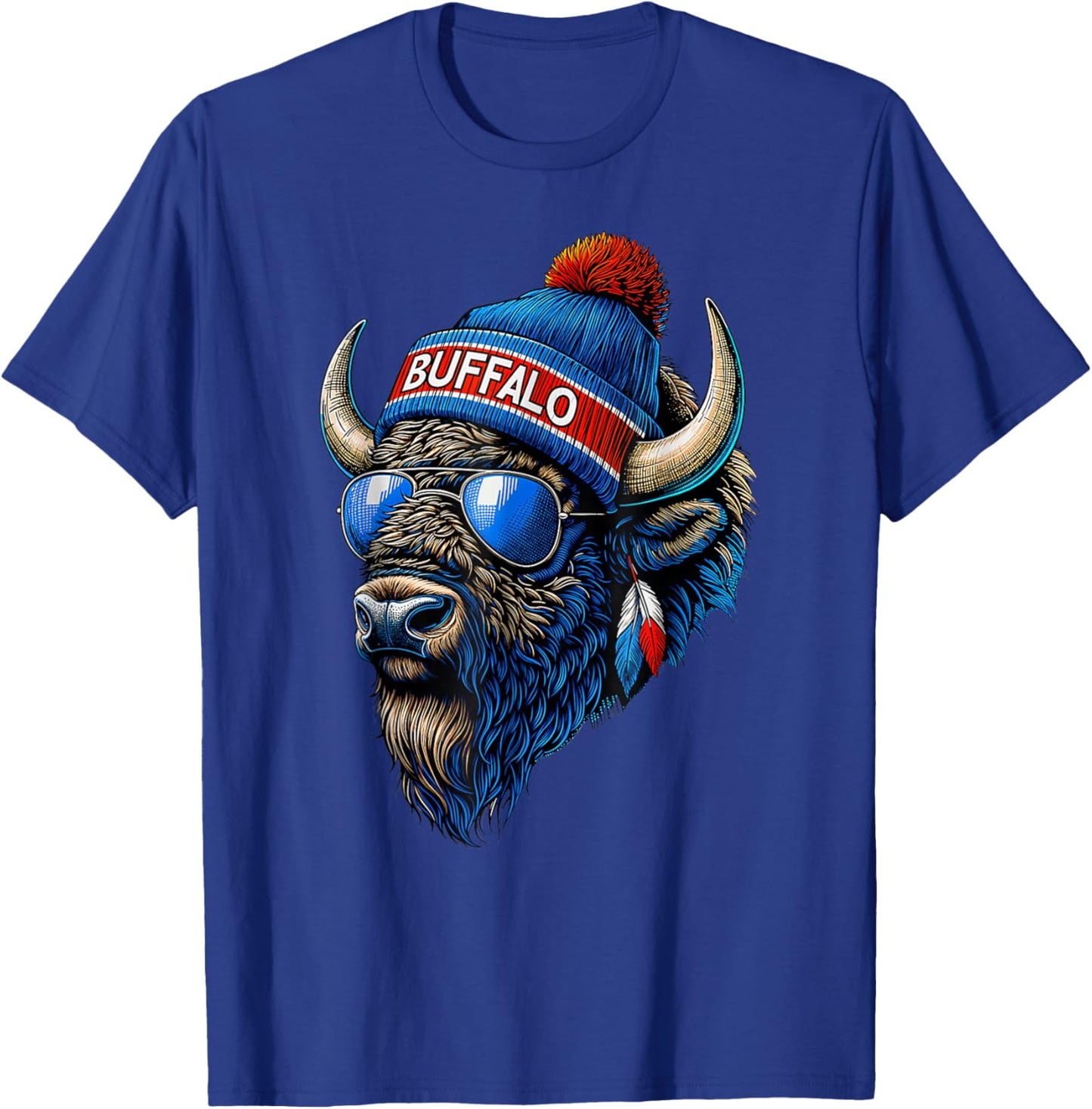 Buffalo Lovers Women Toddler Youth Kids Boys Girls T-Shirt - T-Shirt | Royal