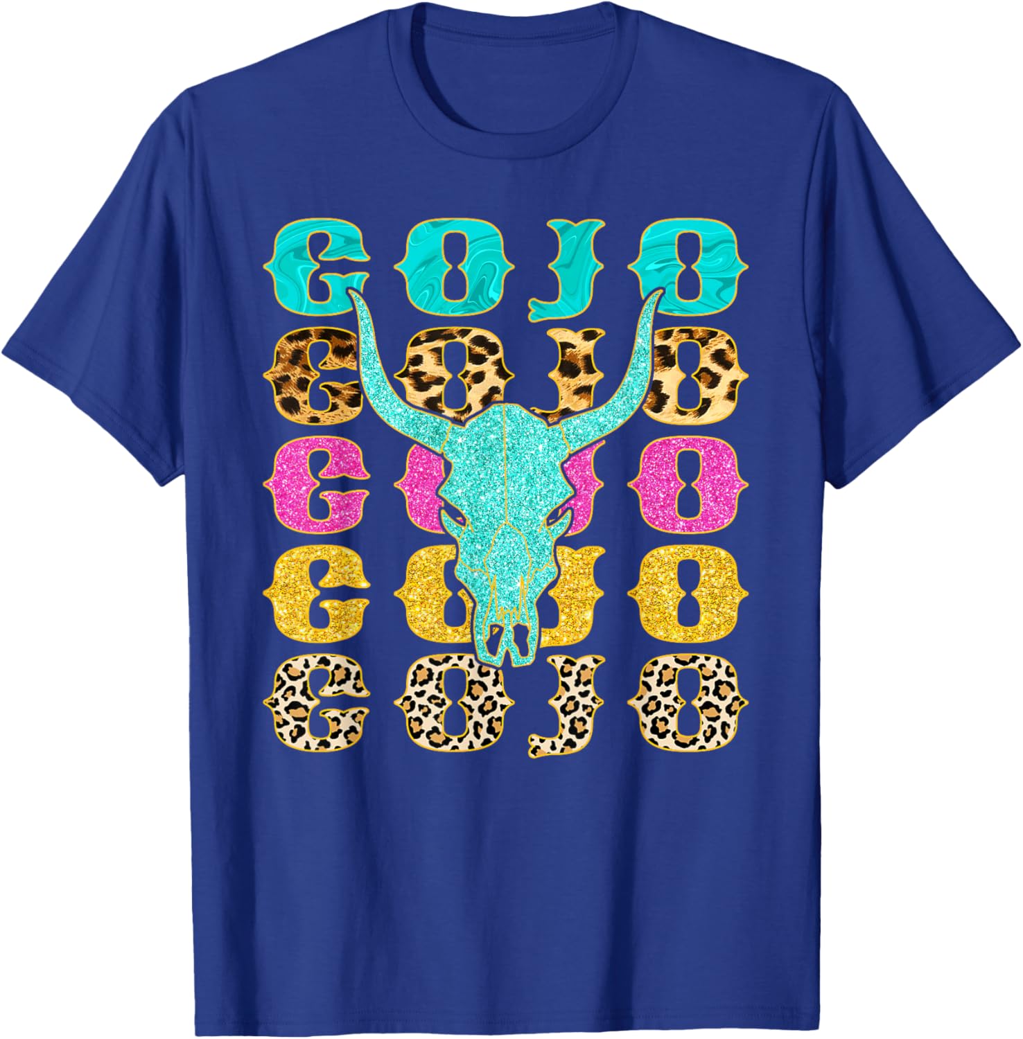 Vintage Cojo Name 90s Personalized T-Shirt - T-Shirt | Royal