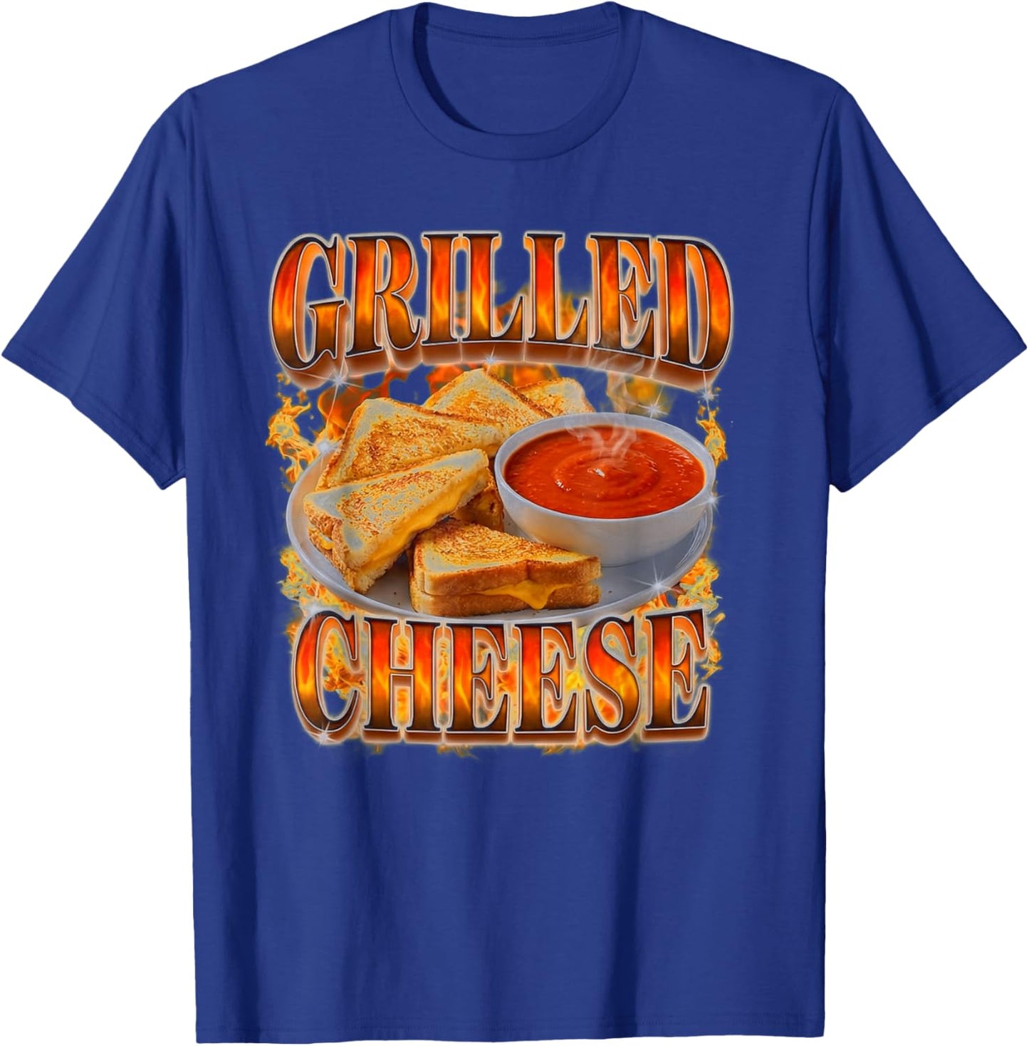Grilled Cheese Grilled Cheese Sandwich Maker T-Shirt - T-Shirt | Royal