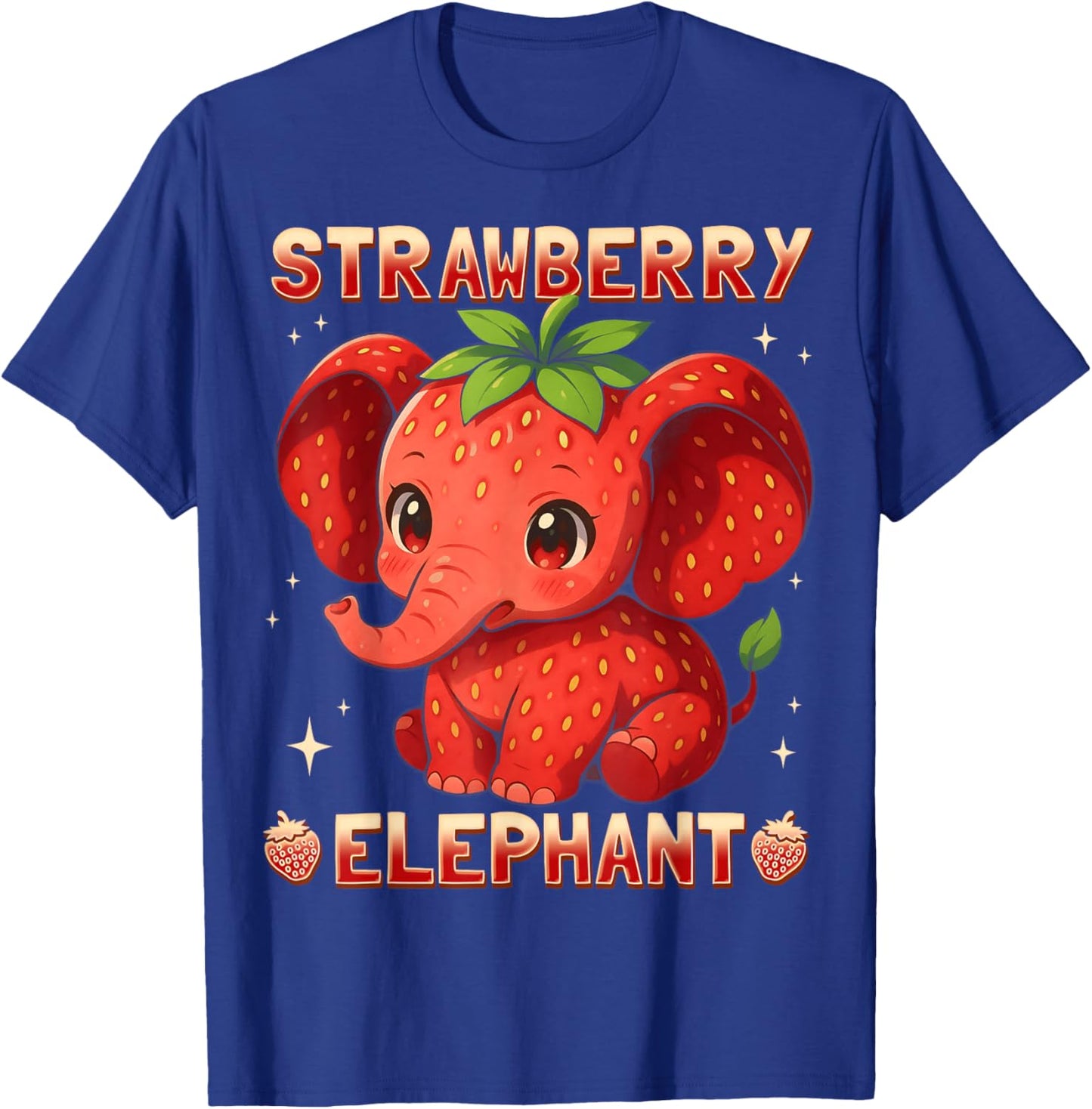 Strawberry Elephant Italian Brainrot T-Shirt - T-Shirt | Royal