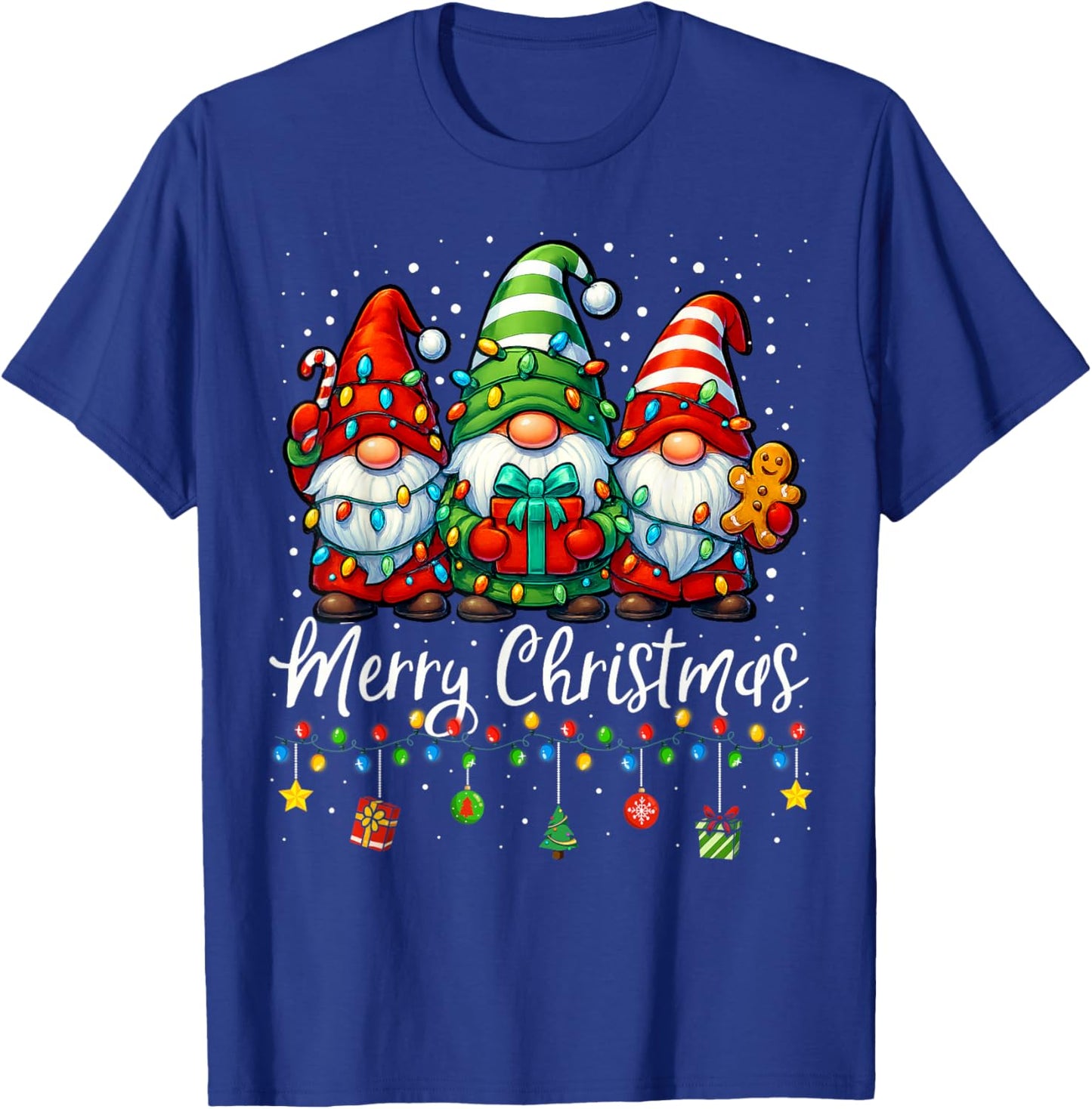 Gnomes Xmas Shirts Merry Christmas Gnome Men Women Kids T-Shirt - T-Shirt | Royal